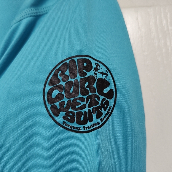 Rip Curl Rash Guard UPF 50+ Swim Shirt Youth Sz 14 - Picture 6 of 10